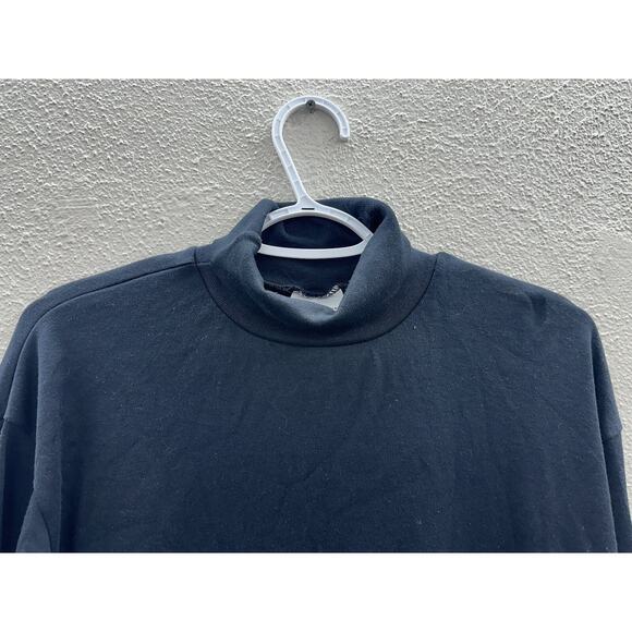 Womens Bobbie Brooks Turtleneck Size X-Large Black Long Sleeve - Picture 2 of 10
